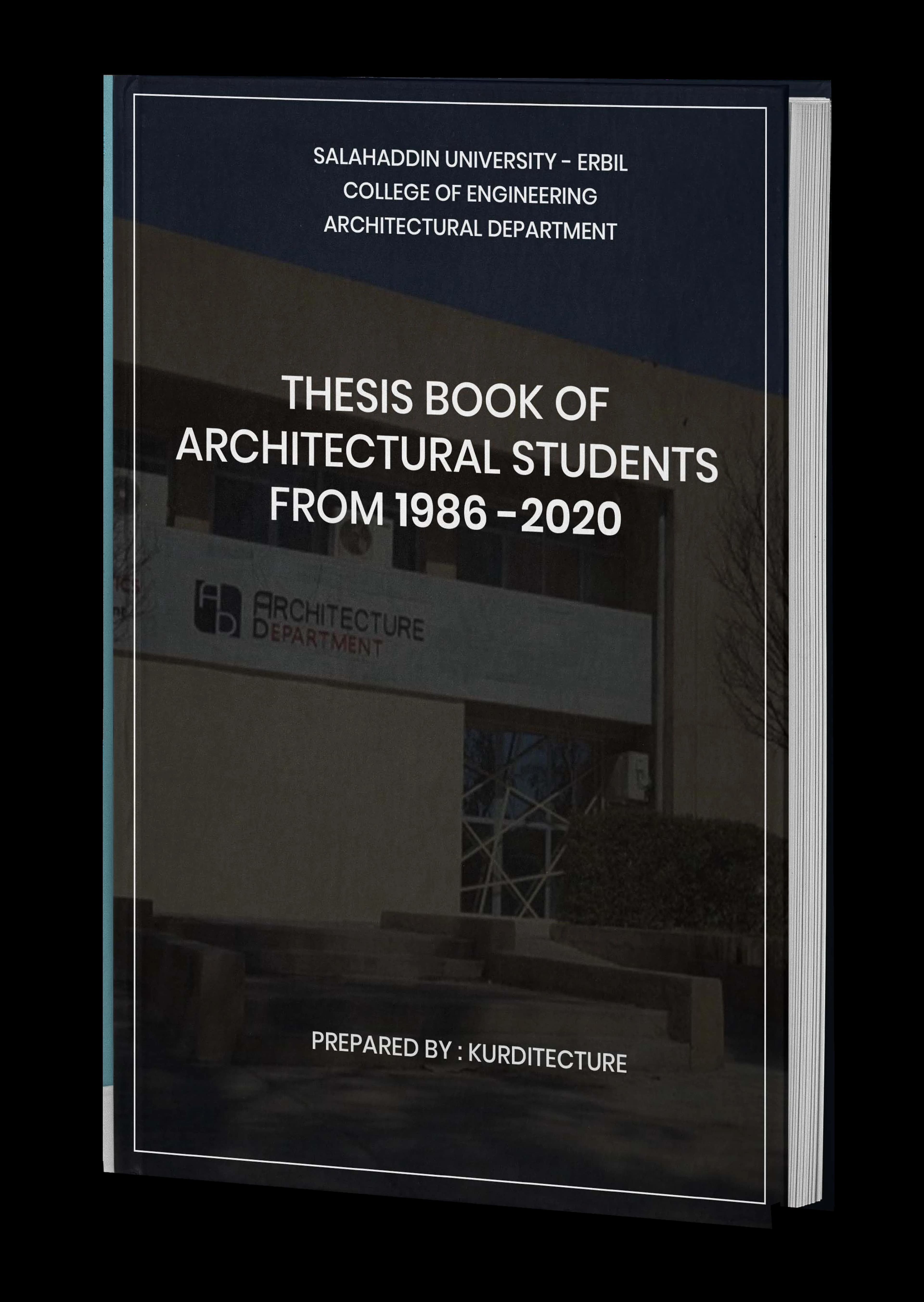 List of Salahaddin Architectural Student Thesis Books 1986-2020